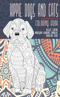 Hippie Dogs and Cats - Coloring Book - Vizslas, LaPerm, Norwegian Elkhounds, Kinkalow, Kuvaszok, other