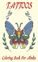 TATTOOS Coloring Book For Adults