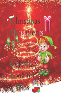 Christmas Ornaments Coloring book for kids