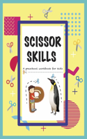 SCISSOR SKILLS Preschool workbook for kids