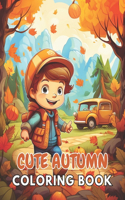 Cute Autumn Coloring Book for Kids