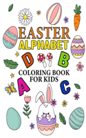 Easter Alphabet coloring book for Kids