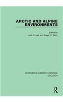 Arctic and Alpine Environments