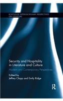 Security and Hospitality in Literature and Culture