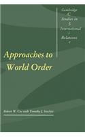 Approaches to World Order