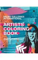 Micro Galleries International Artists Coloring Book