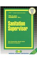 Sanitation Supervisor: Passbooks Study Guide