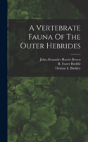 Vertebrate Fauna Of The Outer Hebrides