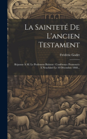 La Sainteté De L'ancien Testament