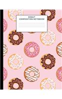 Donut Composition Notebook