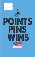Points Pins Wins