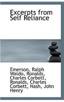 Excerpts from Self Reliance