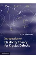 Introduction to Elasticity Theory for Crystal Defects