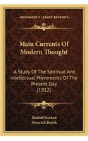 Main Currents of Modern Thought