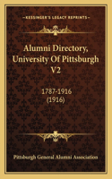 Alumni Directory, University Of Pittsburgh V2