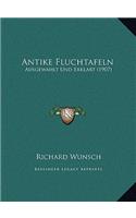 Antike Fluchtafeln