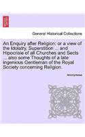 Enquiry After Religion
