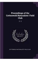 Proceedings of the Cotteswold Naturalists' Field Club