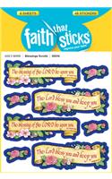 Blessings Scrolls - Faith That Sticks Stickers: (Faith That Sticks)