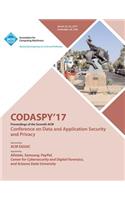 CODASPY 17 Seventh ACM Conference on Data and Application Security and Privacy