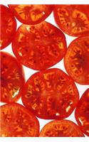 Tomato Slices Journal: 150 Page Lined Notebook/Diary: (English)