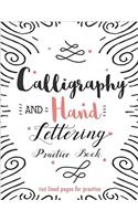 Calligraphy & Hand Lettering Practice Book