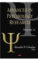 Advances in Psychology Research