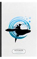 Notebook: Funny Blank Lined Notebook/ Journal For Save Protect Seal, Animal Nature Lover Diver, Inspirational Saying Unique Special Birthday Gift Idea Cute Ru