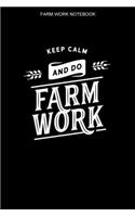 Farm Work Notebook