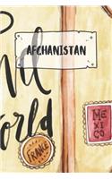 Afghanistan: Ruled Travel Diary Notebook or Journey Journal - Lined Trip Pocketbook for Men and Women with Lines