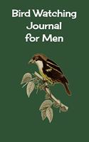 Bird Watching Journal for Men