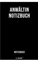 Notizbuch für Anwälte / Anwalt / Anwältin