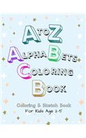 A to Z Alphabets Coloring Book