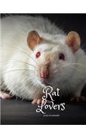 Rat Lovers 2020 Planner: 2020 Business and Personal Daily Planner Diary or Journal with 2020 2021 2022 2023 2024 2025 at a glance calendars with facing page for notes. Idea 