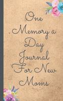 One Memory A Day Journal For New Moms