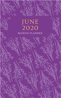 June 2020 Month Planner