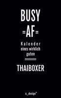 Kalender 2020 für Thaiboxer: Wochenplaner / Tagebuch / Journal für das ganze Jahr: Platz für Notizen, Planung / Planungen / Planer, Erinnerungen und Sprüche