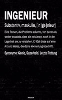 Ingenieur Notizbuch