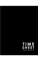 Time Sheet Log Book: (Time Sheet Log Book)