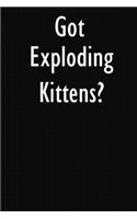 Got Exploding Kittens?