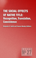 Social Effects of Native Title