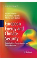 European Energy and Climate Security