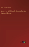 Why are the Welsh People Alienated from the Church?