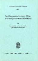 Vorschlage Zu Einem System Der Erfolgskontrolle Regionaler Wirtschaftsforderung