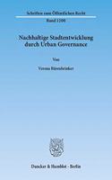 Nachhaltige Stadtentwicklung Durch Urban Governance