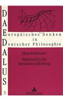 Historizitaet in Der Deutschen Aufklaerung