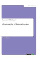 Cleaning ability of Washing Powders: (English)