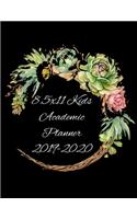 8.5x11 Kids Academic Planner 2019-2020