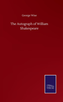 Autograph of William Shakespeare