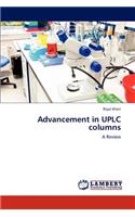 Advancement in Uplc Columns